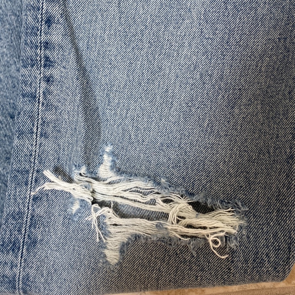Agolde Riley High Rise Straight Crop Size 30 - Picture 4 of 7